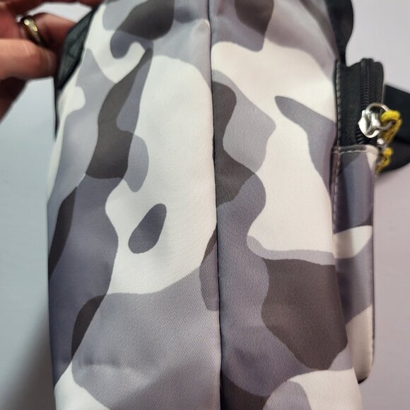 Nautica Satchel Bag Black and White Camo - Picture 12 of 12